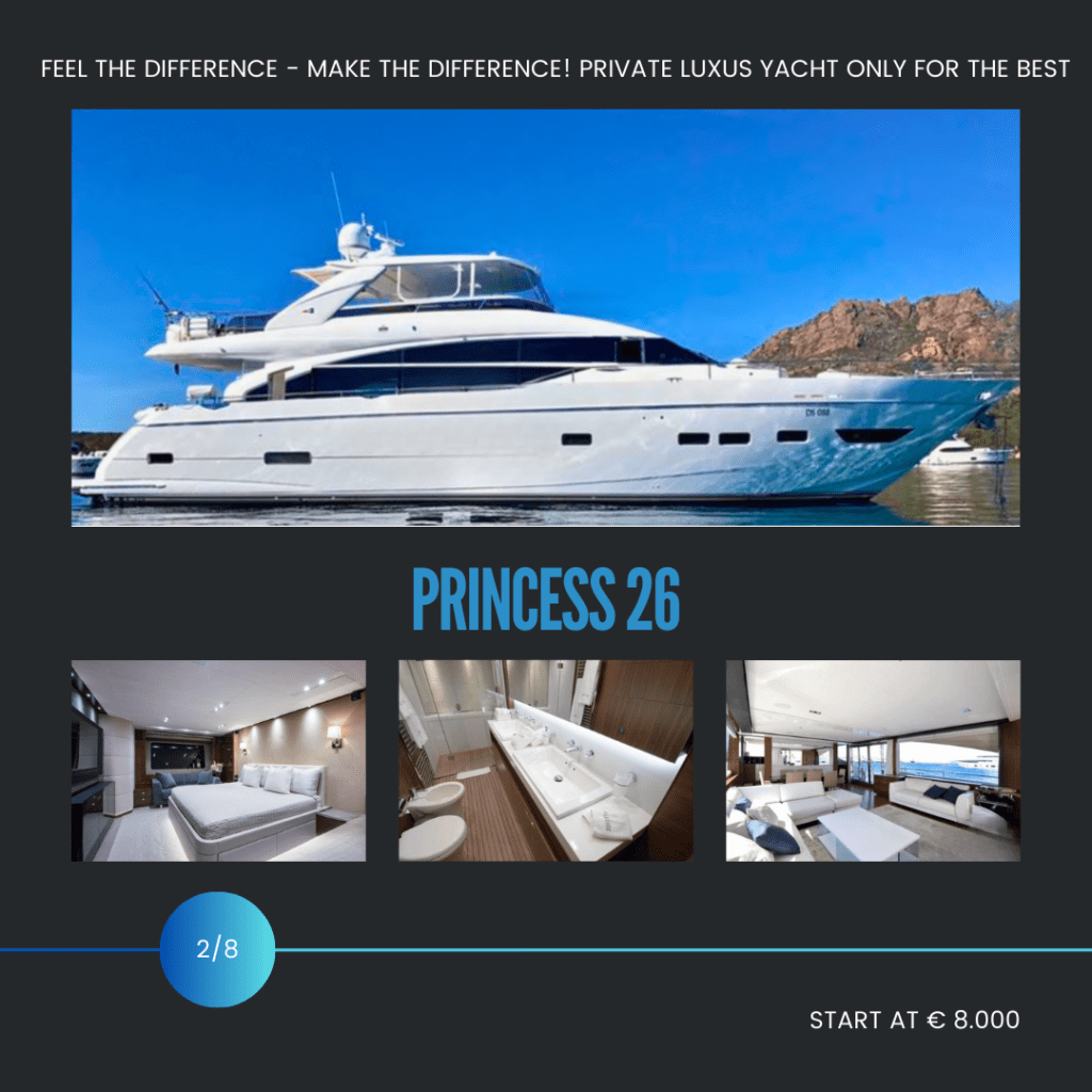 Yacht Charter Cyprus - Princess 26