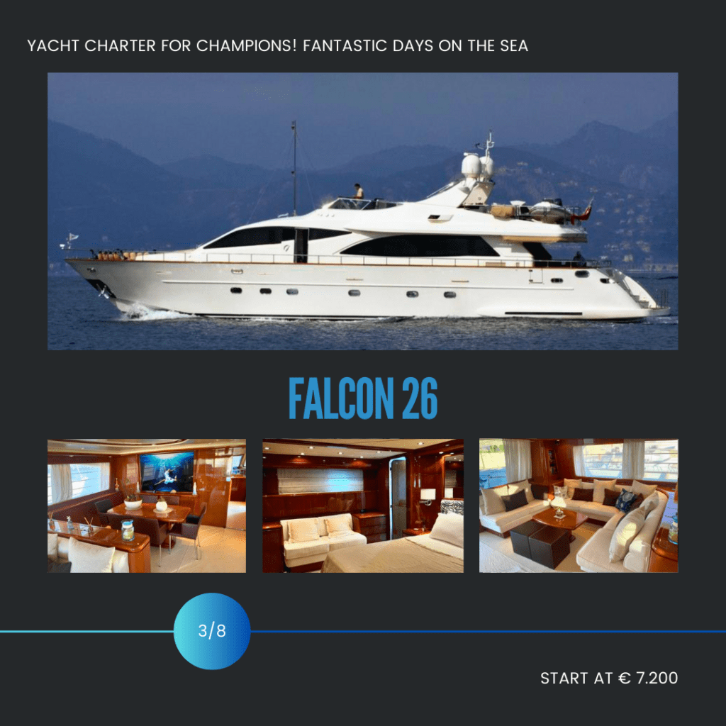 Yacht Charter Cyprus - Falcon 26